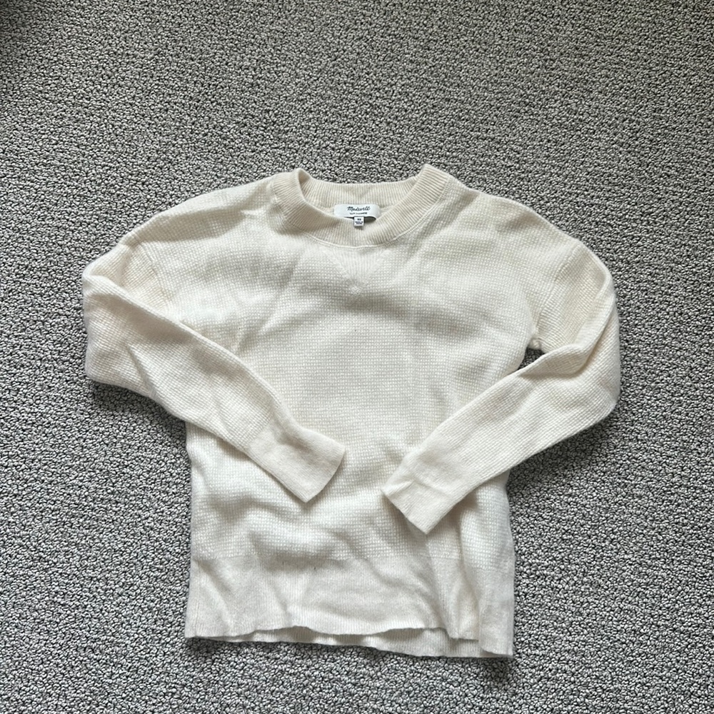 100% cashmere madewell sweater